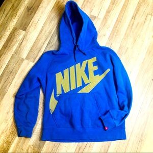 Men’s NIKE pullover hoodie Exploded Logo design L
